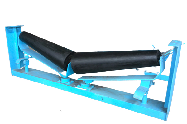 錐形(xíng)下調心(xīn)托輥組(zu)